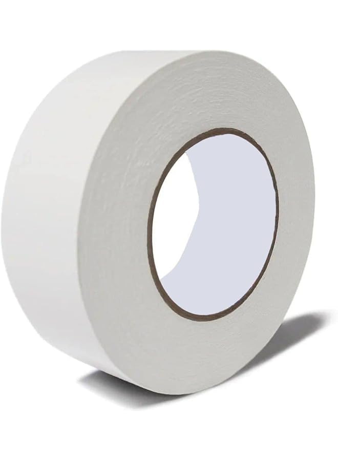 مارك شريط لاصق مزدوج الجوانب 5 سم × 18.3 متر، شريط لاصق للحرف اليدوية والتصوير الفوتوغرافي وصنع البطاقات وتغليف الهدايا وأدوات القرطاسية المدرسية - Image 1
