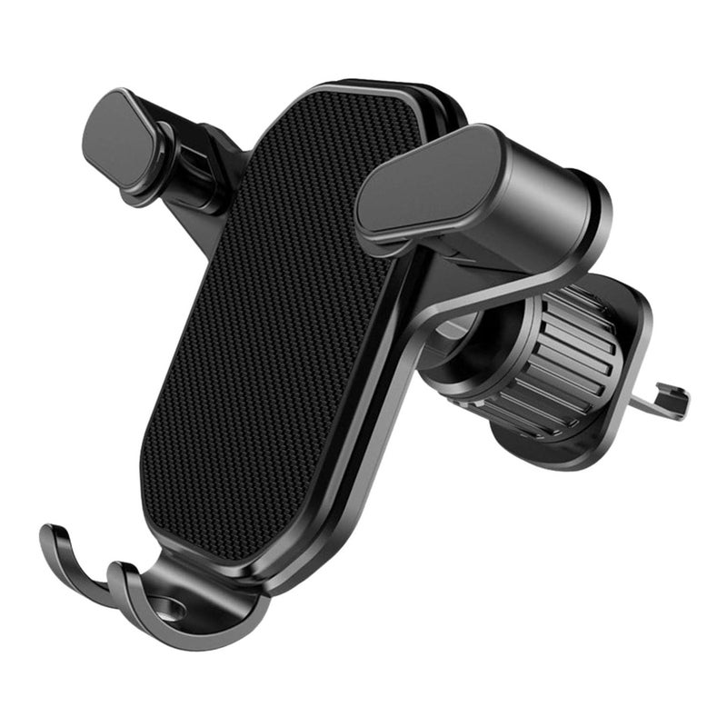 Universal Car Phone Mount, 360 Degree Rotatable Air Vent Phone Holder Stable Support, Stable air outlet embedded hands-free stand，Black - Image 1