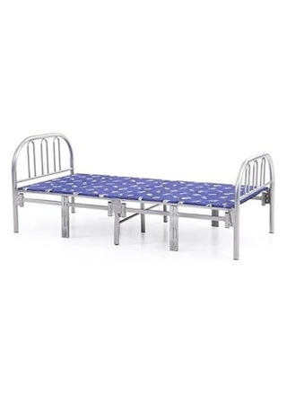 Folding Bed, Maf-90190 Portable Single Folding Bed Heavy Duty Steel Frame Silver - pzsku/ZC53D53ADDB424A8F871BZ/45/_/1718011897/fce4a7dd-7ed2-45fa-860a-eef940101eb5