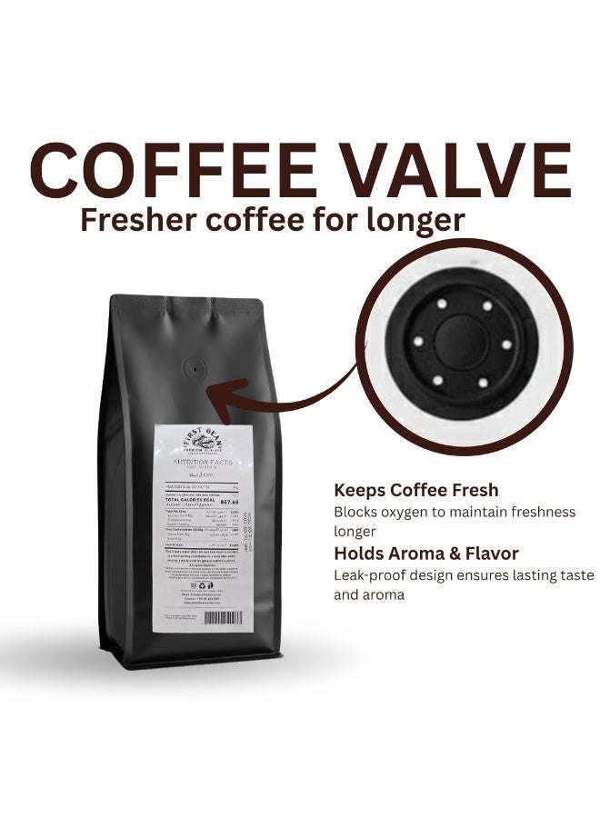 firstbeancoffee First Bean 100% Arabica Coffee Beans 1KG | Medium Roast Espresso Beans | Freshly Roasted | Smooth, Rich & Aromatic - Image 4