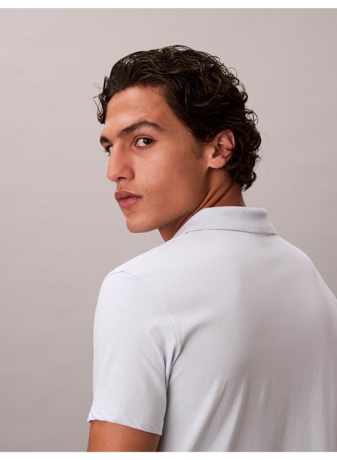 CALVIN KLEIN Slim Fit Short Sleeve Polo - Image 5