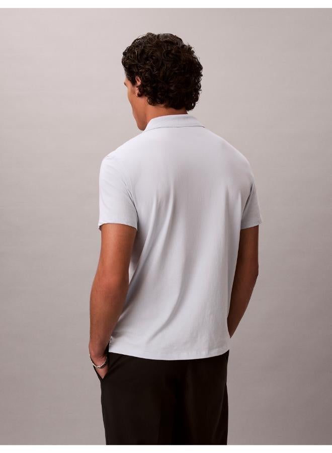 CALVIN KLEIN Slim Fit Short Sleeve Polo - Image 2