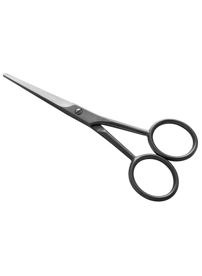 4.5" Stainless Steel Beard & Mustache Scissors - Made in Italy