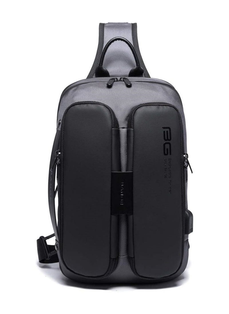 BANGE - Sling Backpack Sling Bag Crossbody Backpack Shoulder Casual Daypack Rucksack for Men - Image 1