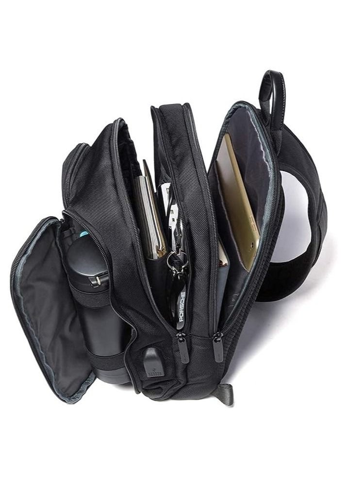 BANGE - Sling Backpack Sling Bag Crossbody Backpack Shoulder Casual Daypack Rucksack for Men - Image 1