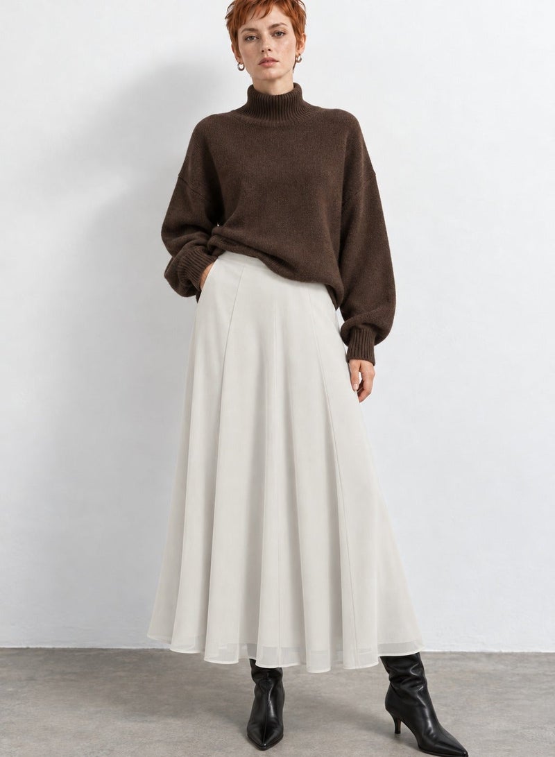 VERO MODA Women's VMADALYN Ankle-Length Woven Skirt - Image 1