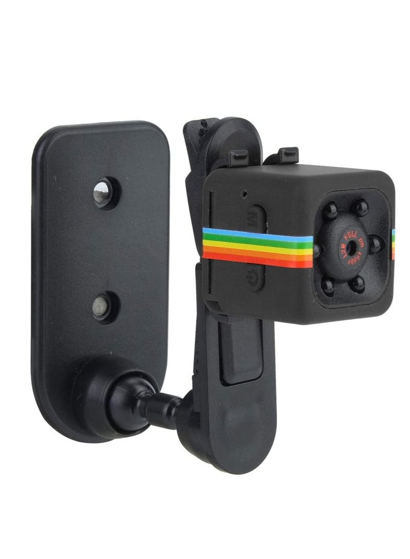 كاميرا صغيرة SQ11 عالية الدقة للرؤية الليلية بدقة 1080 بكسل ومسجل فيديو DV رياضي يدعم الرؤية الليلية وكشف الحركة للمنزل (أسود) - Image 2