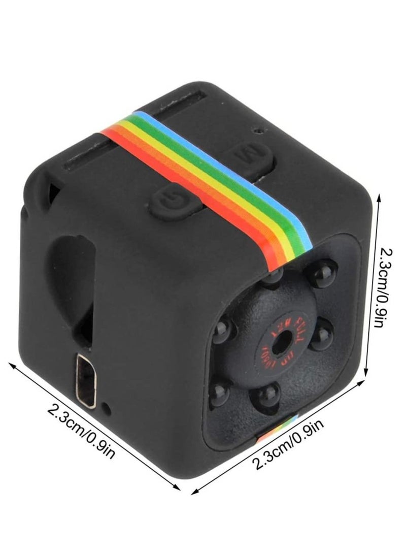 كاميرا صغيرة SQ11 عالية الدقة للرؤية الليلية بدقة 1080 بكسل ومسجل فيديو DV رياضي يدعم الرؤية الليلية وكشف الحركة للمنزل (أسود) - Image 3