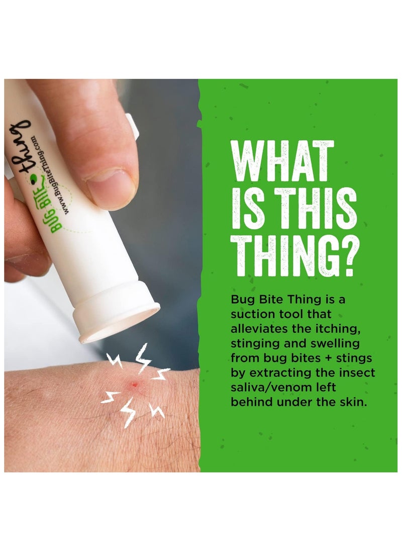 Instant Natural Relief Of Mosquito Or Any Insect Bite. Reusable, Kids Friendly & Made In Denmark. Bug Bite Thing.