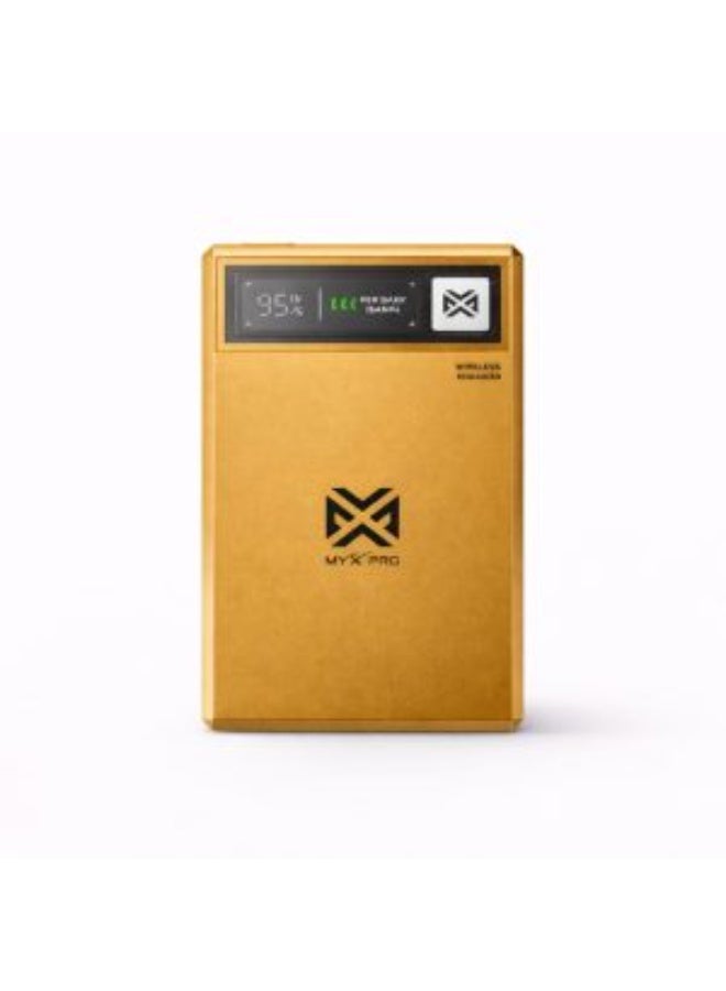 بنك طاقة مغناطيسي MagX بتقنية MagSafe سعة 10000 مللي أمبير - شاحن لاسلكي (ذهبي) - Image 2