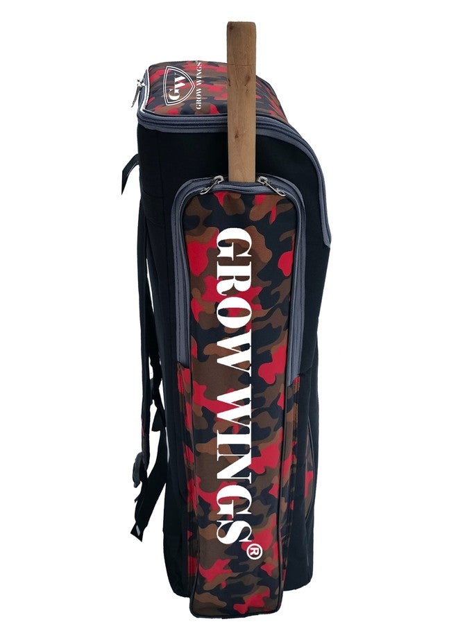 Grow wings New Red Cricket Kit Bag with Attractive Design Cricket Kit for Cricketer - Image 4