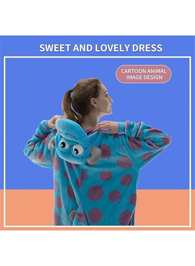 Unisex Adult Onesie Pajamas,  Cosplay Animal One Piece Costume Sleepwear Homewear（L）  - Image 2