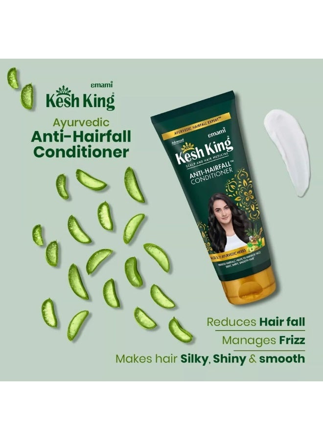 Kesh King Anti Hairfall Conditioner | Aloe Vera & 21 Herbs| No Paraben & No Silicon | 200 ml - Image 2