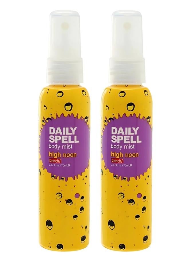 Bench 2Pcs Bench High Noon Daily Spell Body Spray 70 Ml - Image 1