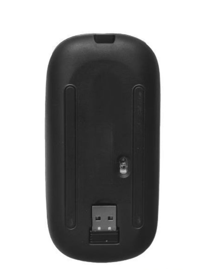 Wireless Optical Mouse W10, 2.4GHz USB Receiver, Plug and Play, Comfortable Ergonomic Design for Laptop and Desktop, Stable Connection - Image 5