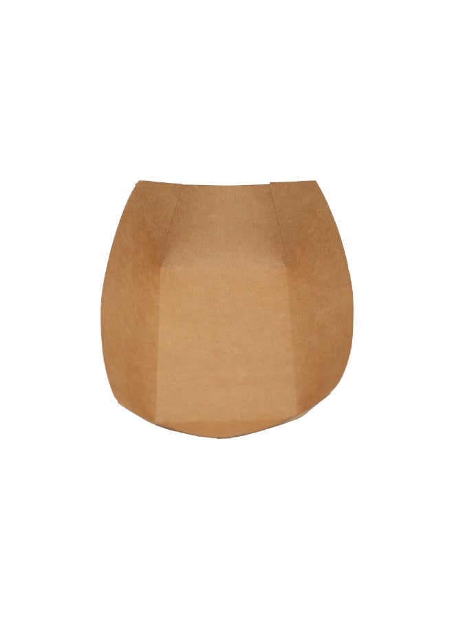 IDEAL PACK Kraft Paper Boat Trays 15 PCS Disposable Food Serving Boats Small Medium Sizes Eco Friendly Grease Resistant for Snacks Fries Nachos and Street Food - Image 5