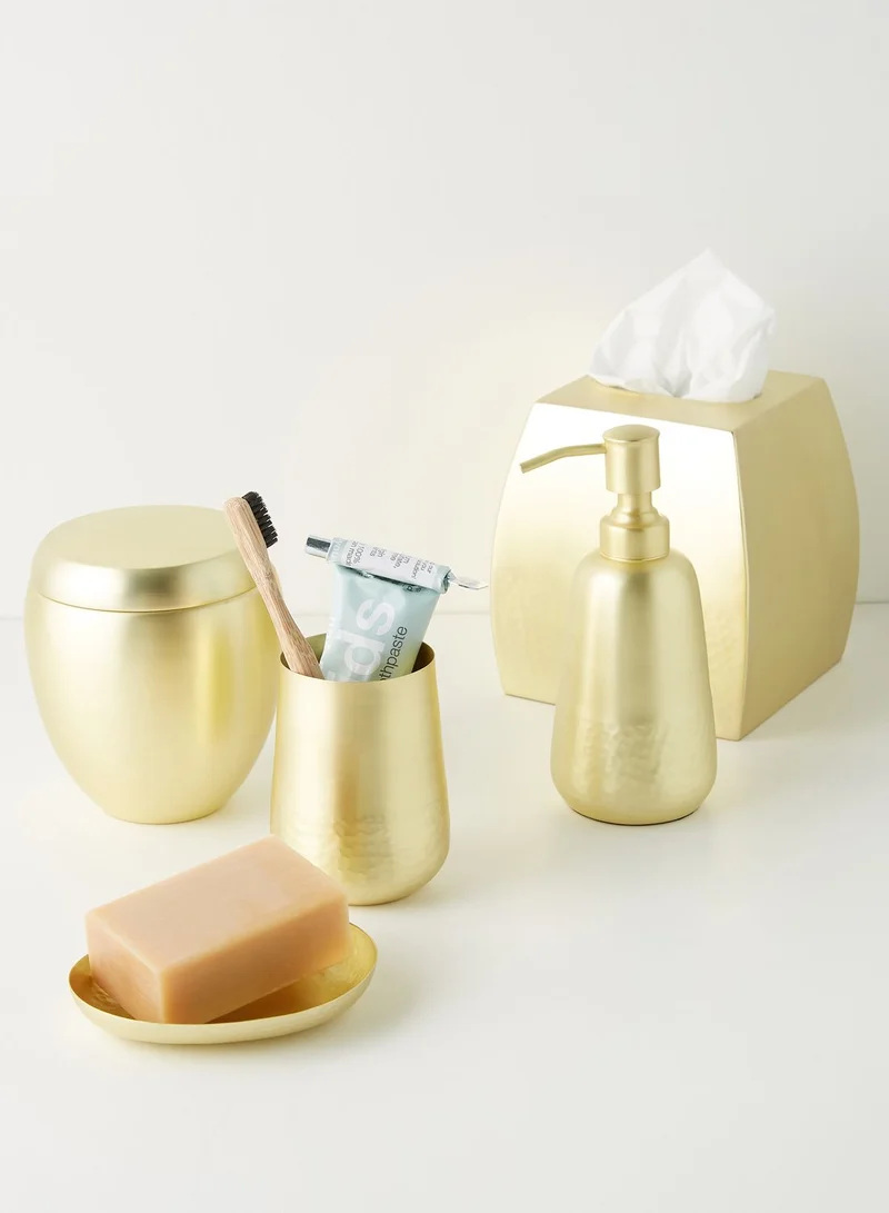 Anthropologie Home Gold Soap Dispenser