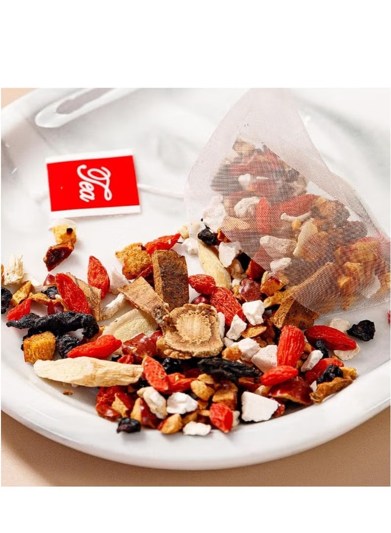 Wins Town Ginseng-Infused Eight Treasure Teas, Kidney Tea Formula Ginseng Six Treasure Tea, Kidney Cleanse Detox Health Teabag for Women & Men, 8 Precious Ingredients150g (5g / 30pcs) - Image 4