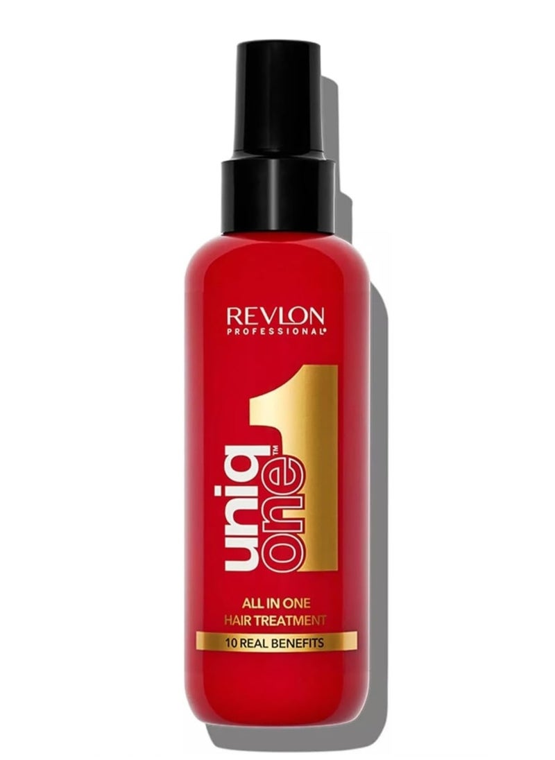 Revlon Uniq One Leave-In Hair Treatment يونيك ون ليف إن - ريفلون علاج الشعر 150مل، 10 فوائد متعددة في منتج واحد - pzsku/ZC53E19BC046268A53DBAZ/45/_/1724646890/de6e0047-f5e2-4704-adec-6b8e3e11b7ca