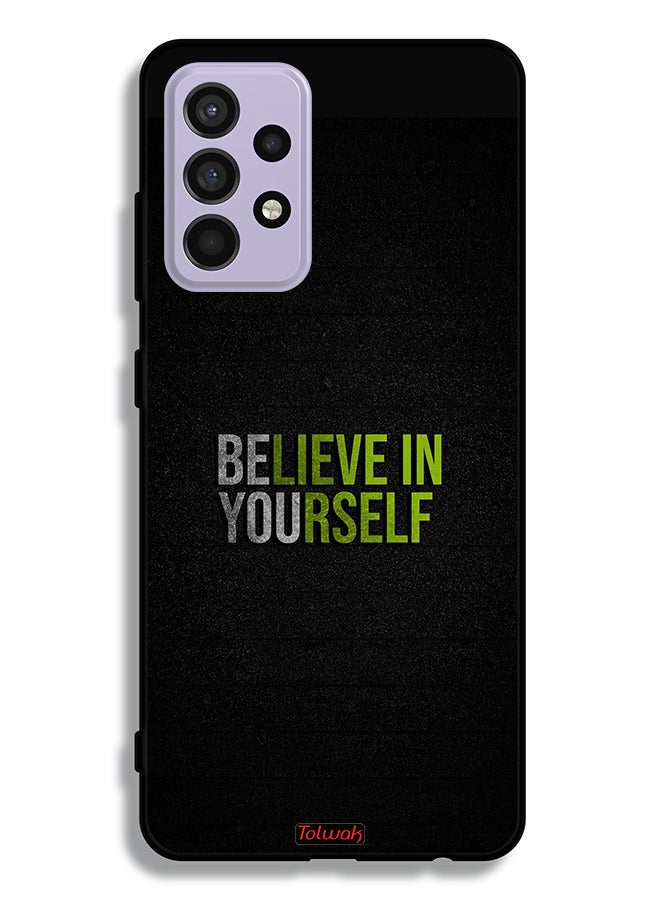 Tolwak Samsung Galaxy A52s 5G Protective Case Cover Believe In Yourself - Image 1