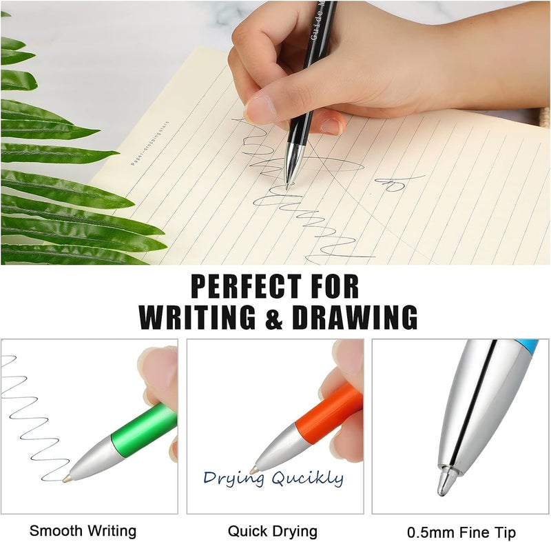 كلاراكو قلم حبر جاف من كلاركو، هدايا تقدير للموظفين، قلم مسيحي مُلهم، قلم معدني مُحفز لعيد الميلاد، قلم معدني مُزين بآيات من الكتاب المقدس، قلم معدني مُحفز لعيد الميلاد، قلم معدني مُخصص للنساء والرجال والمديرين، حبر أسود (10 قطع) - Image 5