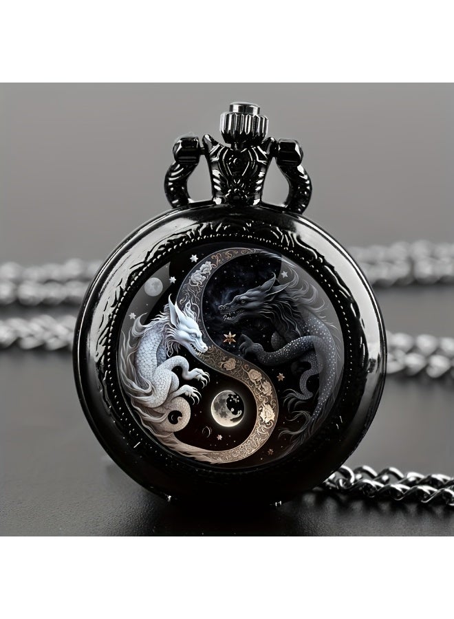 Mark Fairwhale New Retro Flip Pendant Commemorative Watch 