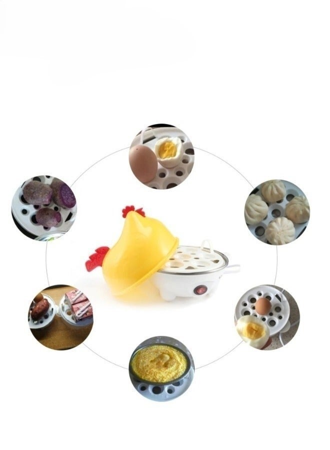 Electric Egg Boiler Cooker White /Yellow - Image 4