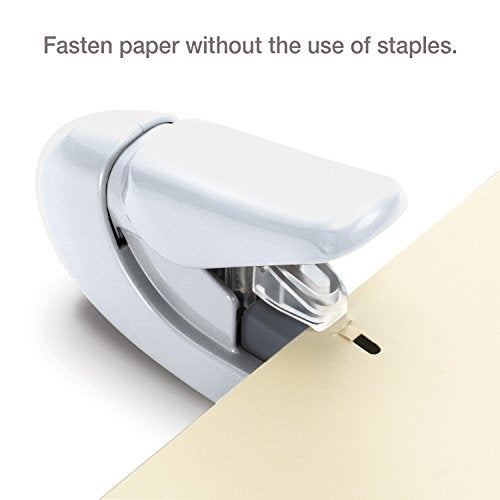 Plus 31250 Paper Clinch, Glossy White - Image 2