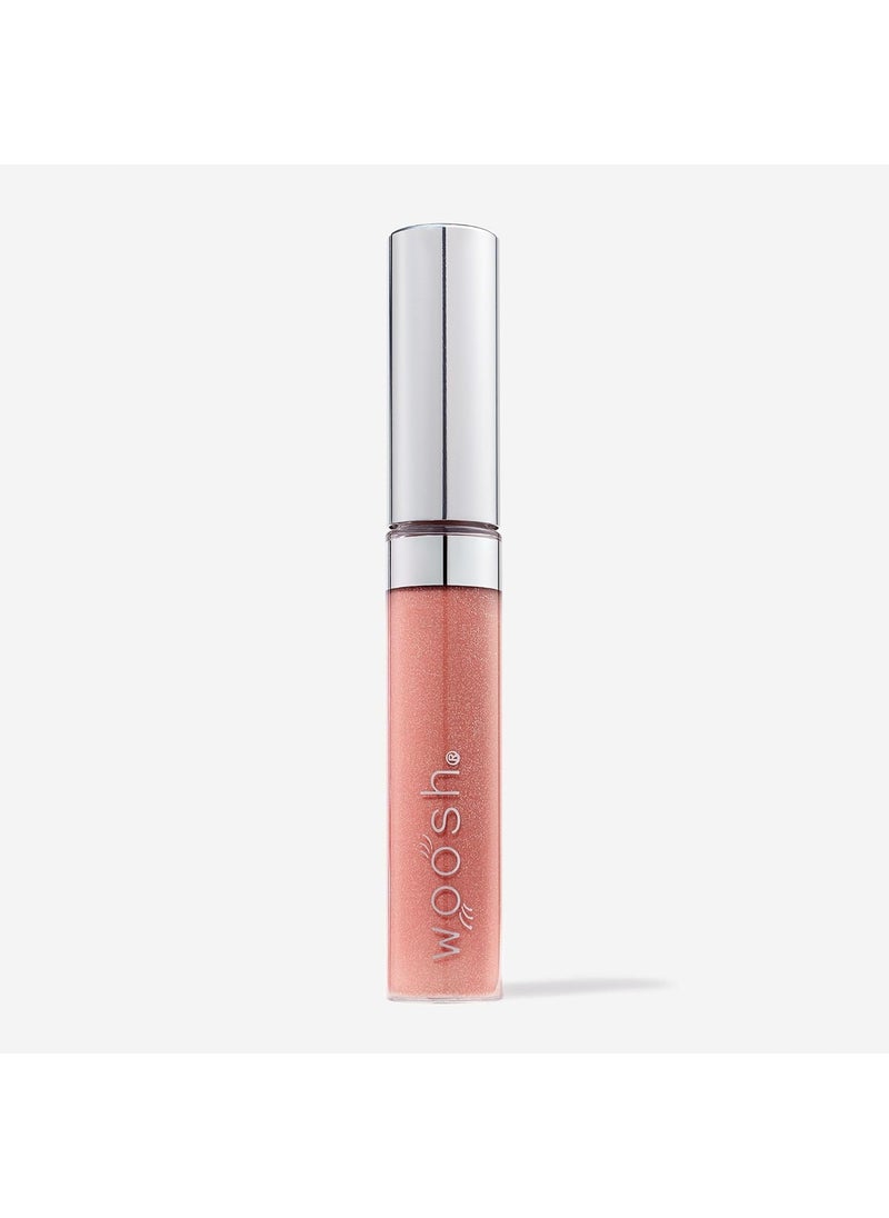 Woosh - Woosh Beauty SpinOn Lip Gloss Hydrating Hyaluronic Acid  Shea Butter No Fine Lines Shine Finish Vegan  CrueltyFree  Veil - Image 1
