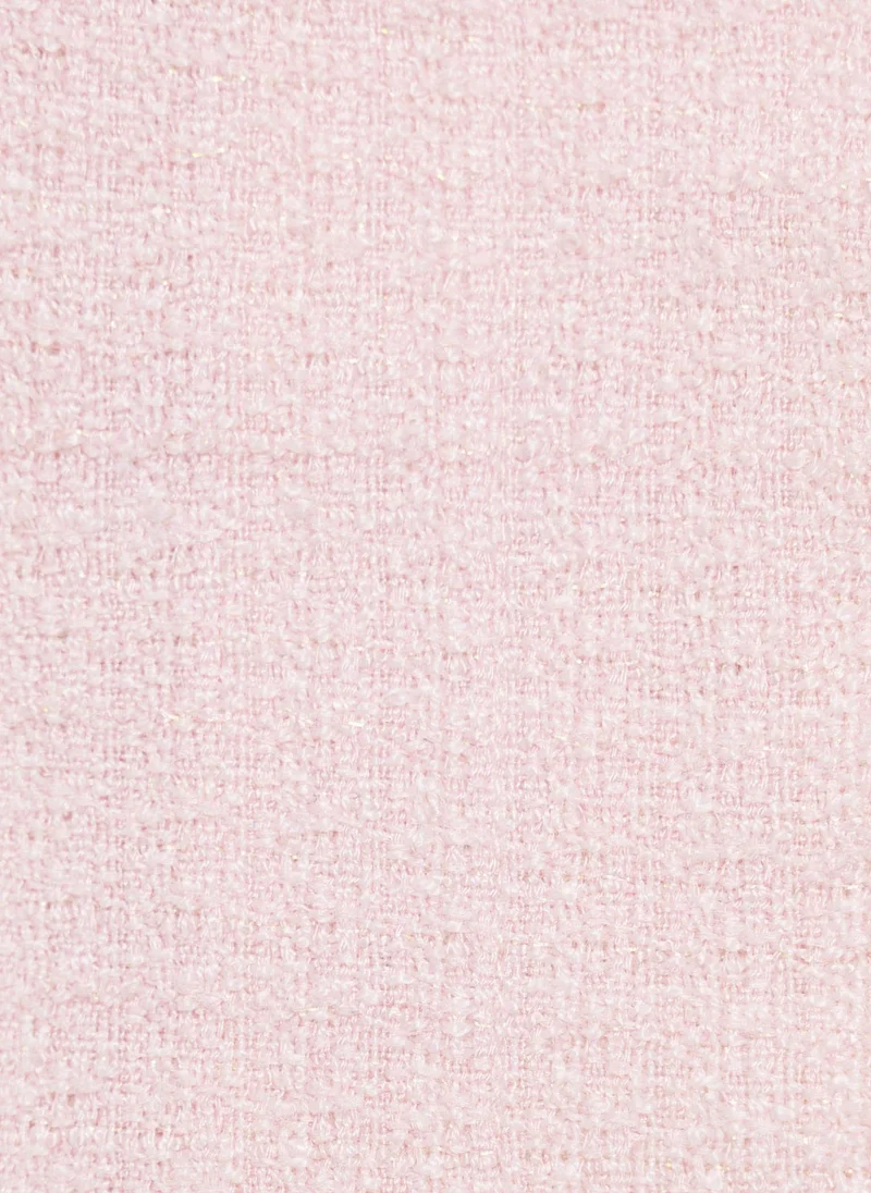 Lichi  Tweed jacket with a square neckline for Women | Best Price UAE
