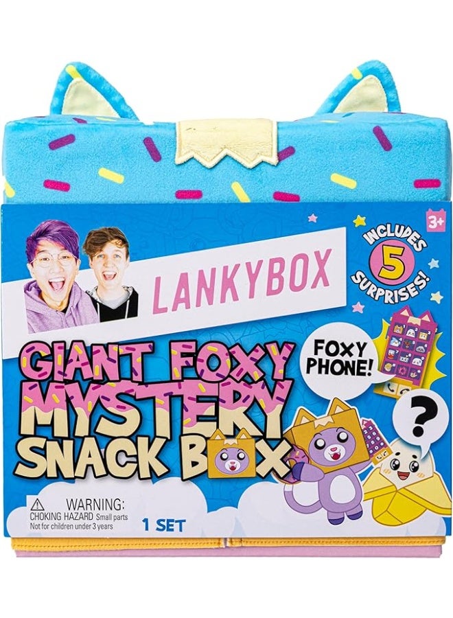 Lankybox حزمة مفاجآت الوجبات الخفيفة العملاقة من LankyBox Foxy BON-2813 - Image 4