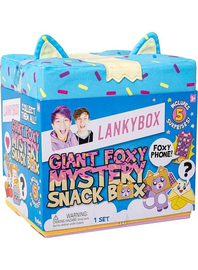 Lankybox حزمة مفاجآت الوجبات الخفيفة العملاقة من LankyBox Foxy BON-2813 - Image 1