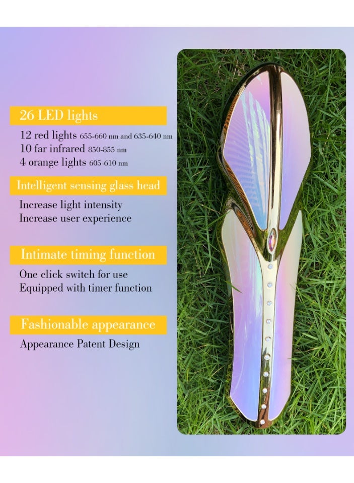 red light vibration beauty device for skin and face bz0633 - Image 4