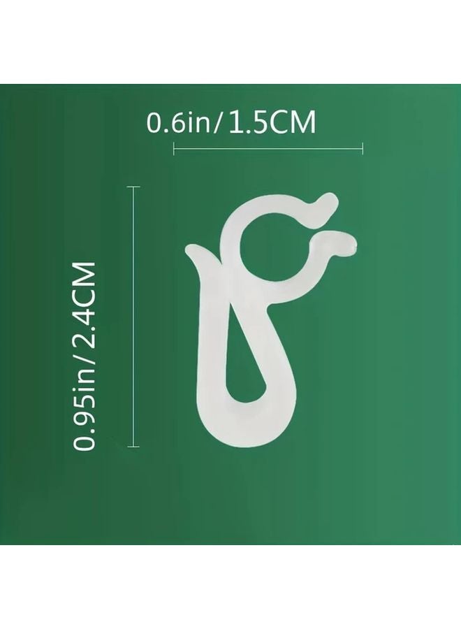 100pcs Christmas Lights Clips Hooks For Outdoor String Lights Wind And Rain Resistant - Image 4