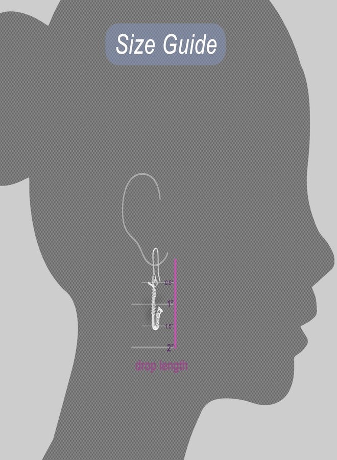 سبيننج دايزي أقراط سبينينغ ديزي الصغيرة للموسيقى والفنون (ساكسفون) - Image 5