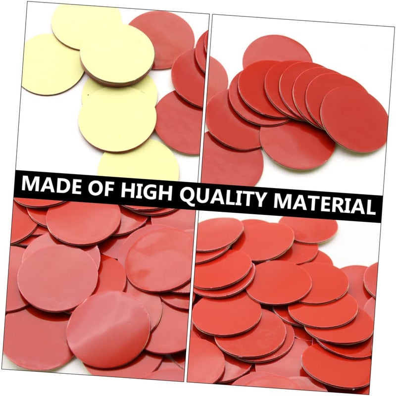 Double Sided Mounting Tape 50 Pieces Round Adhesive Stickers For Smooth Surfaces - Image 3