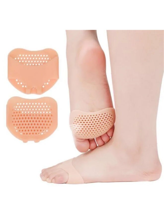 Silicone Forefoot Pads | Women’s Foot - Protecting, Anti - Slip, Ultra - Soft Half - Size Pads, High - Heel Pain & Blister Prevention - Image 1