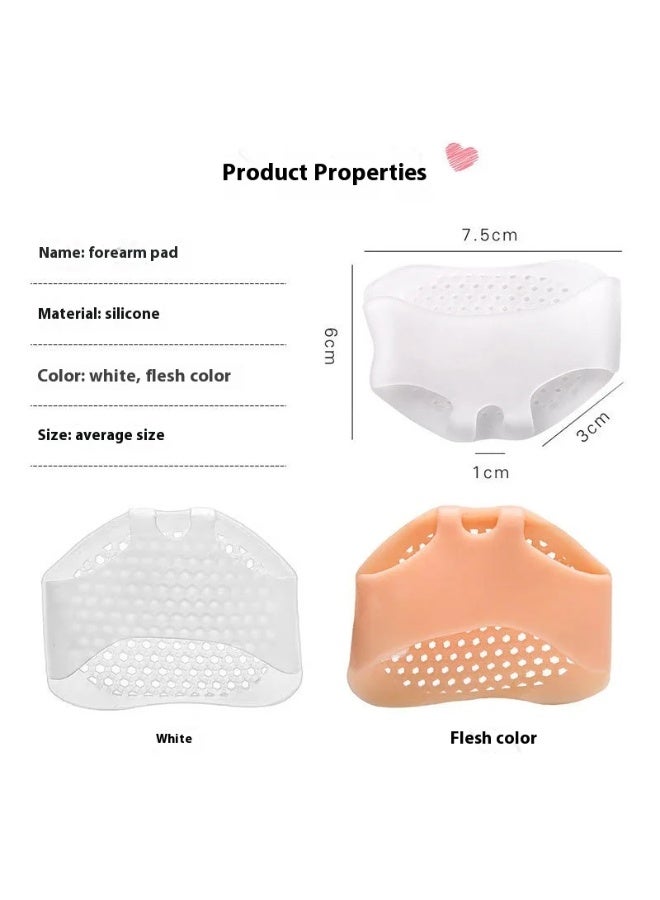 Silicone Forefoot Pads | Women’s Foot - Protecting, Anti - Slip, Ultra - Soft Half - Size Pads, High - Heel Pain & Blister Prevention - Image 5