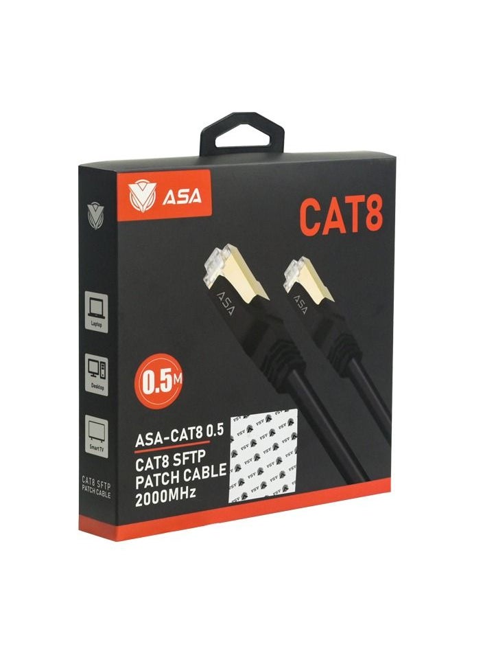 ASA CAT8 0.5 meter SFTP Patch Cable 2000MHz  - Image 5
