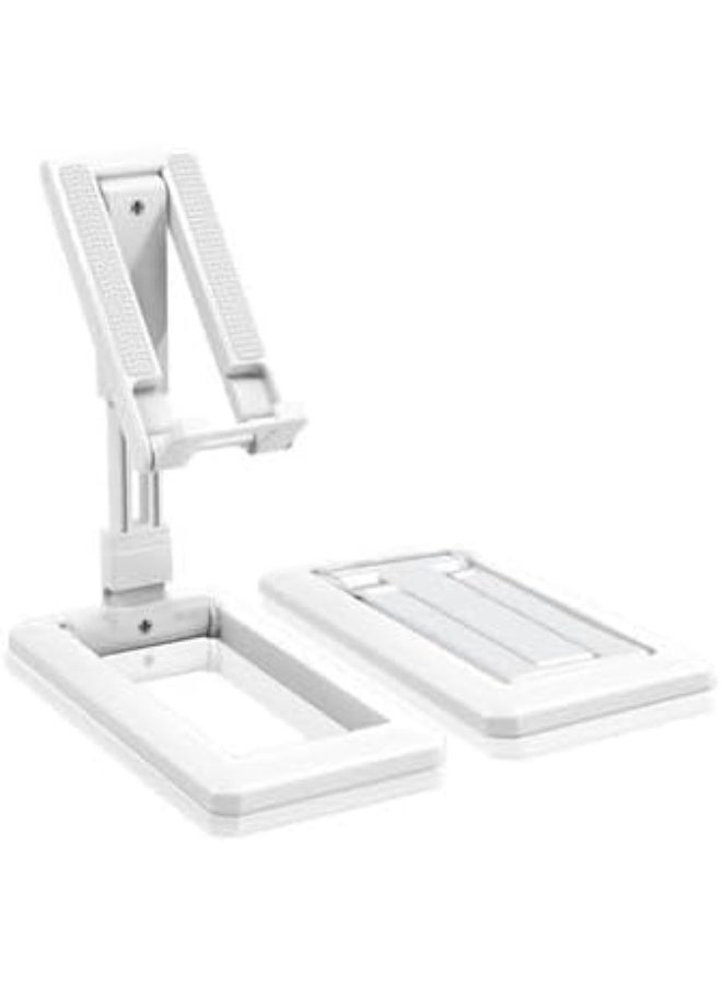 Generic Foldable Adjustable Phone Stand – Portable Desktop Holder with Height & Angle Adjustment, Anti-Slip Pads, Compact Pocket Design – Multicolor - Image 3