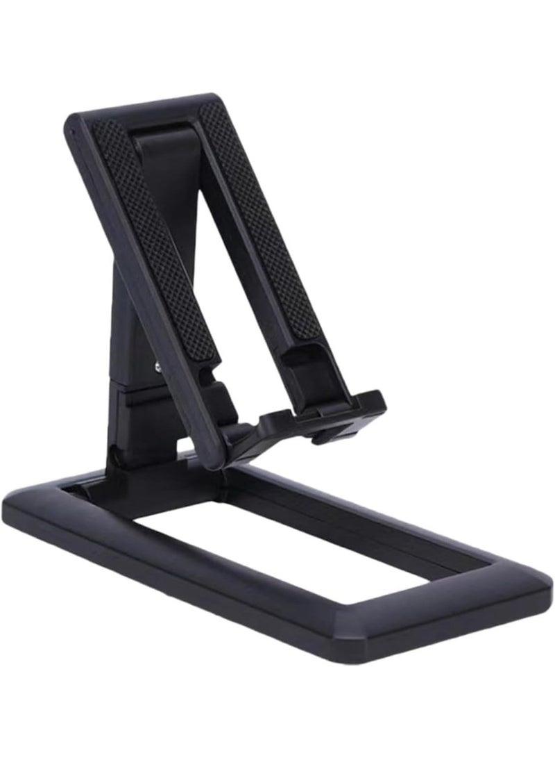Generic Foldable Adjustable Phone Stand – Portable Desktop Holder with Height & Angle Adjustment, Anti-Slip Pads, Compact Pocket Design – Multicolor - Image 4