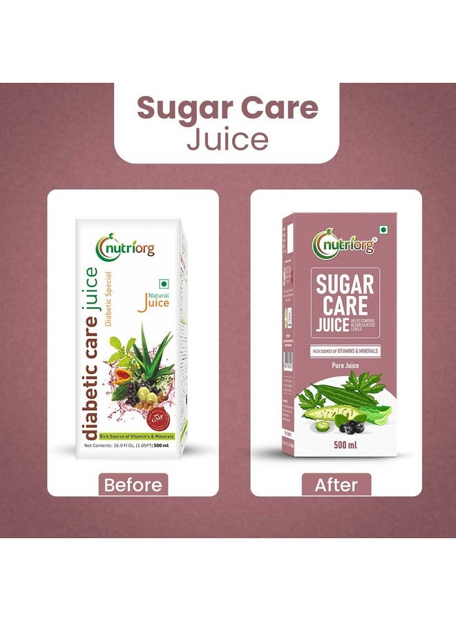 nutriorg عصير نوتريورغ أملاء والسكر 500 مل (مجموعة 2) | يتحكم في مستويات السكر في الدم، يخفض الكوليسترول الضار - Image 5