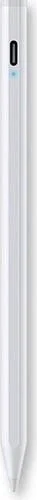 بولهاموبيل Polham Stylus Touchscreen Tablet Pen Capacitive Pen 120MAH Rechargeable Palm Rejection Pencil Capacitive White