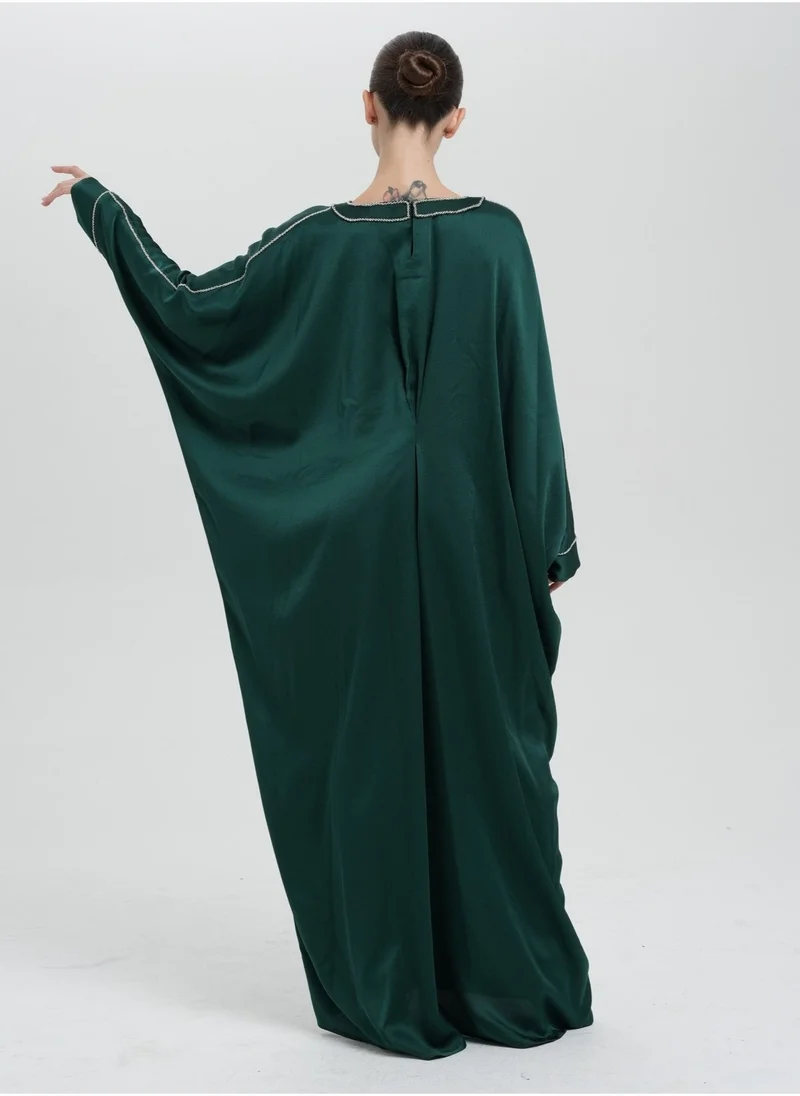 Meem by Mariyah Closed Embellished kaftaan