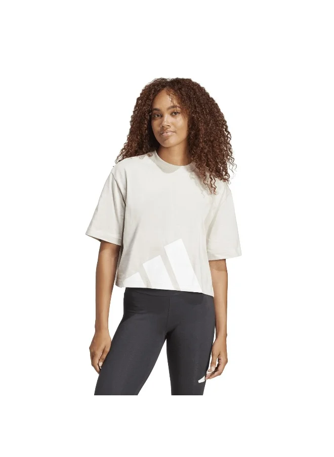 اديداس adidas essentials big logo boyfriend women graphic t-shirt