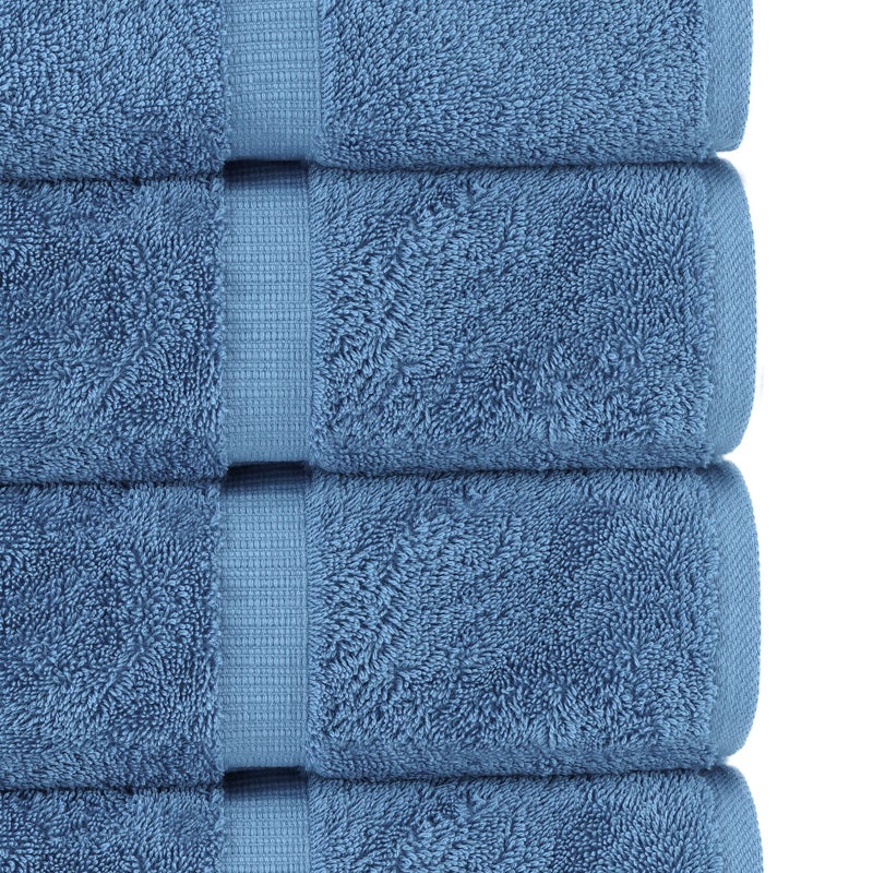 Chakir Turkish Linens Chakir Turkish Linens, 100% Cotton Premium Quality Turkish Bath Sheets (35''x70'' Large Bath Sheet Towels - Wedgewood)  - Image 3
