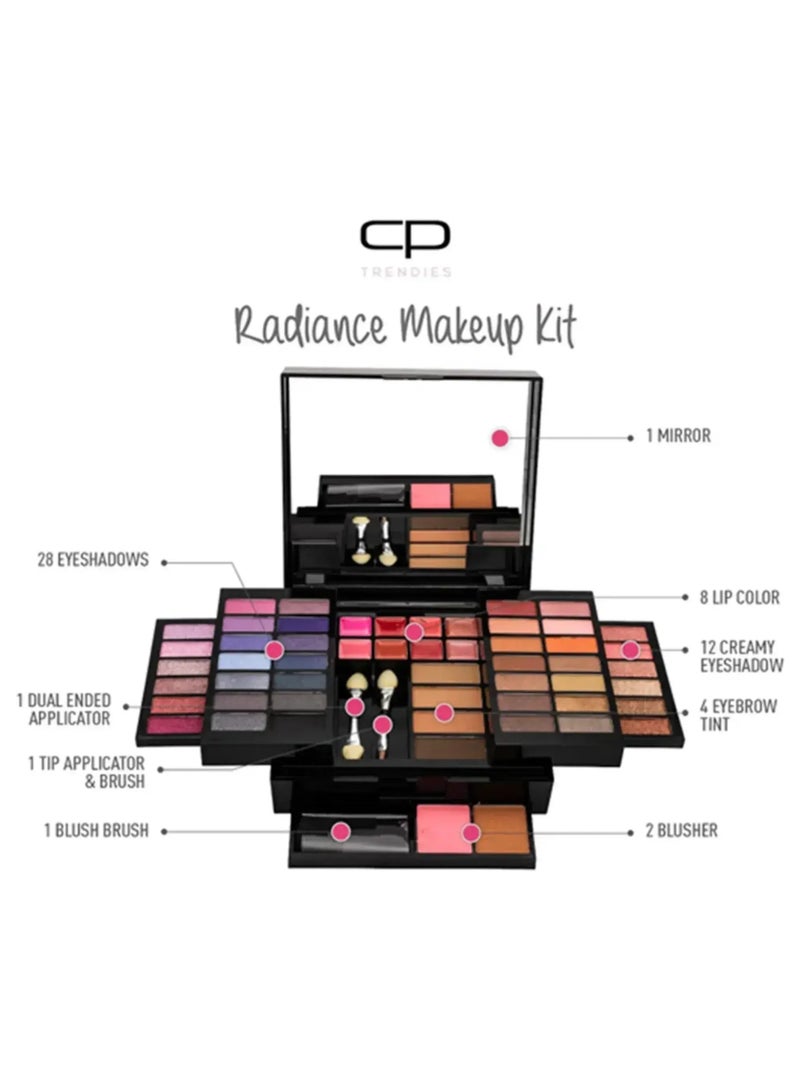 سي بي ترينديز مجموعة مستحضرات التجميل - رديانس - Image 1