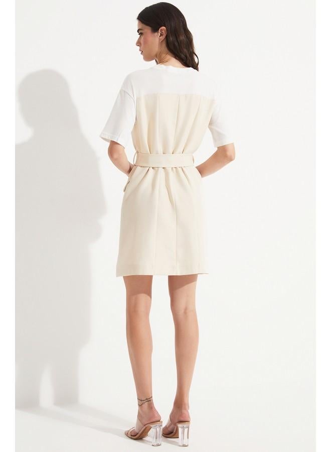 JUNE Belted Blazer Dress - Image 5