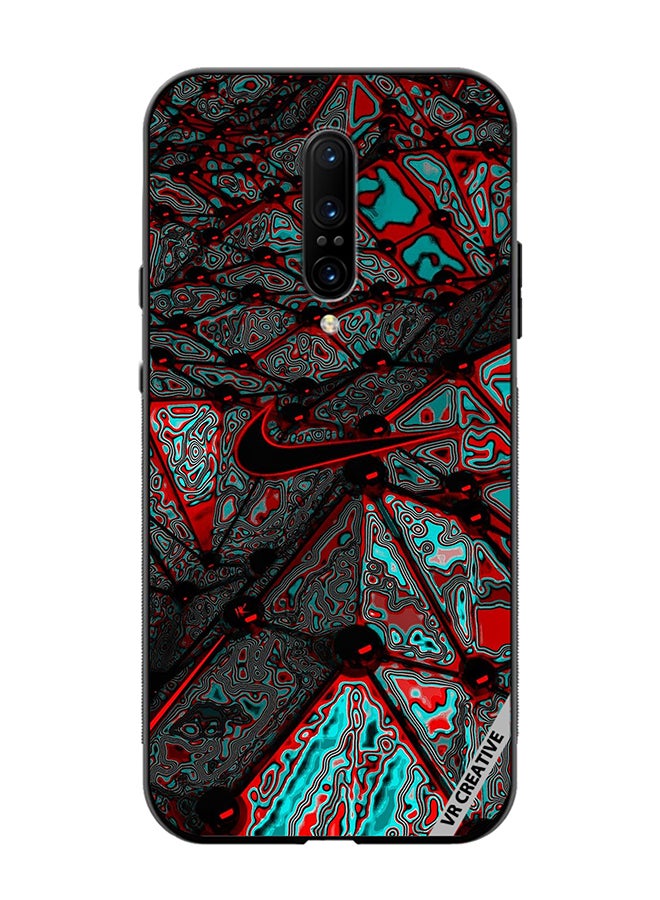 VR CREATIVE Protective Case Cover For OnePlus 7 Pro Nike Design Multicolour - Image 1