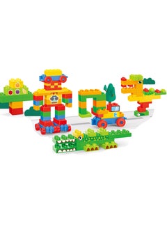 Building Blocks 130 pieces large bricks construction educational multi color block brick assemble BPA free toy set bag safe for kids | Best Ramadan Gift for Kids - pzsku/ZC53F6A06A4E84260FE1FZ/45/1741327513/e3af40d7-bc27-4819-993c-8b63faf21d19